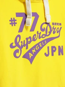 Худі та світшоти Superdry модель RN127685_жовтий з фіолетовим Фото