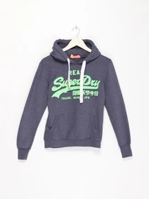 Худі та світшоти Superdry модель RN1276851_т.синій з салатовим Фото