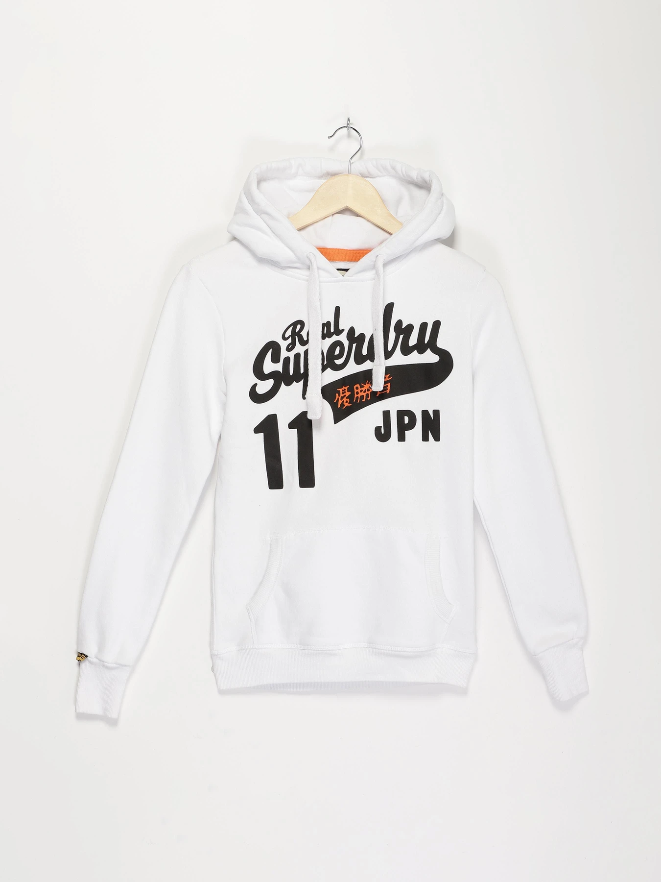Худи и свитшоты Superdry модель RN1276852_білий з чорним Фото