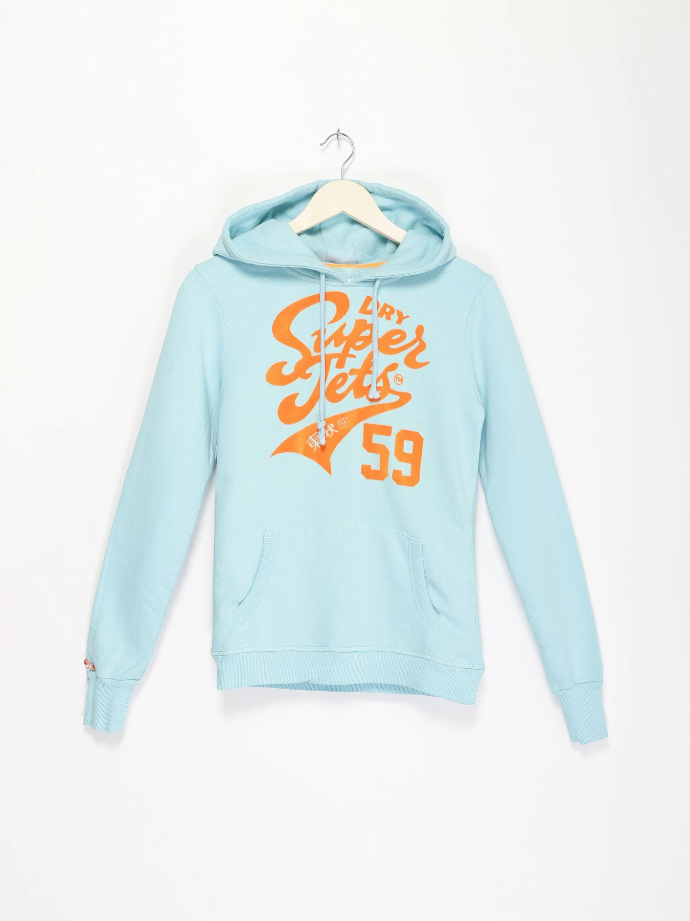 Худи и свитшоты Superdry модель RN1276853_блакитний з помаранчевим Фото