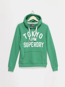 Худи и свитшоты Superdry модель RN1276856_зелений з білим Фото