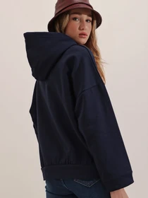 Худи и свитшоты Trend Alacati Stili модель ALC-531-045/LACIVERT Фото