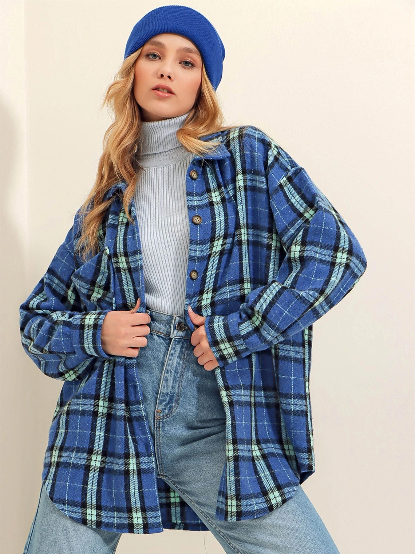 Рубашки Trend Alacati Stili модель ALC-X7264/SAKS Фото