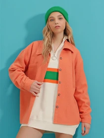 Рубашки Trend Alacati Stili модель ALC-X7264/TURUNCU Фото