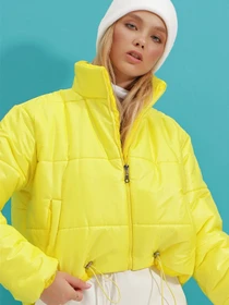 Куртки та дублянки Trend Alacati Stili модель ALC-X7684/ACIK SARI Фото