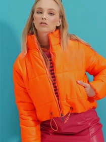 Куртки та дублянки Trend Alacati Stili модель ALC-X7684/ACIK TURUNCU Фото