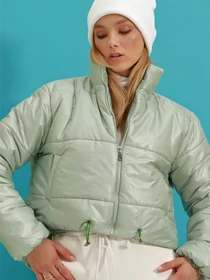Куртки та дублянки Trend Alacati Stili модель ALC-X7684/MINT Фото