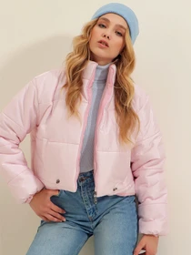 Куртки та дублянки Trend Alacati Stili модель ALC-X7684/PEMBE Фото