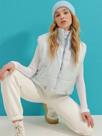 Куртки и дубленки Trend Alacati Stili модель ALC-X7994/MAVI Фото