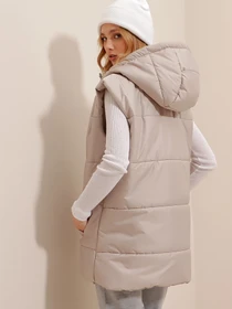Куртки и дубленки Trend Alacati Stili модель ALC-X9455/GRI Фото
