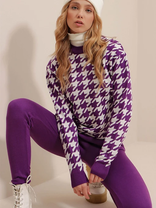 Костюмы Trend Alacati Stili модель ALC-X9523/MOR Фото
