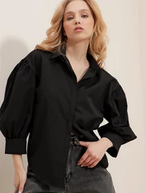 Рубашки Trend Alacati Stili модель ALC-X9654/SIYAH Фото
