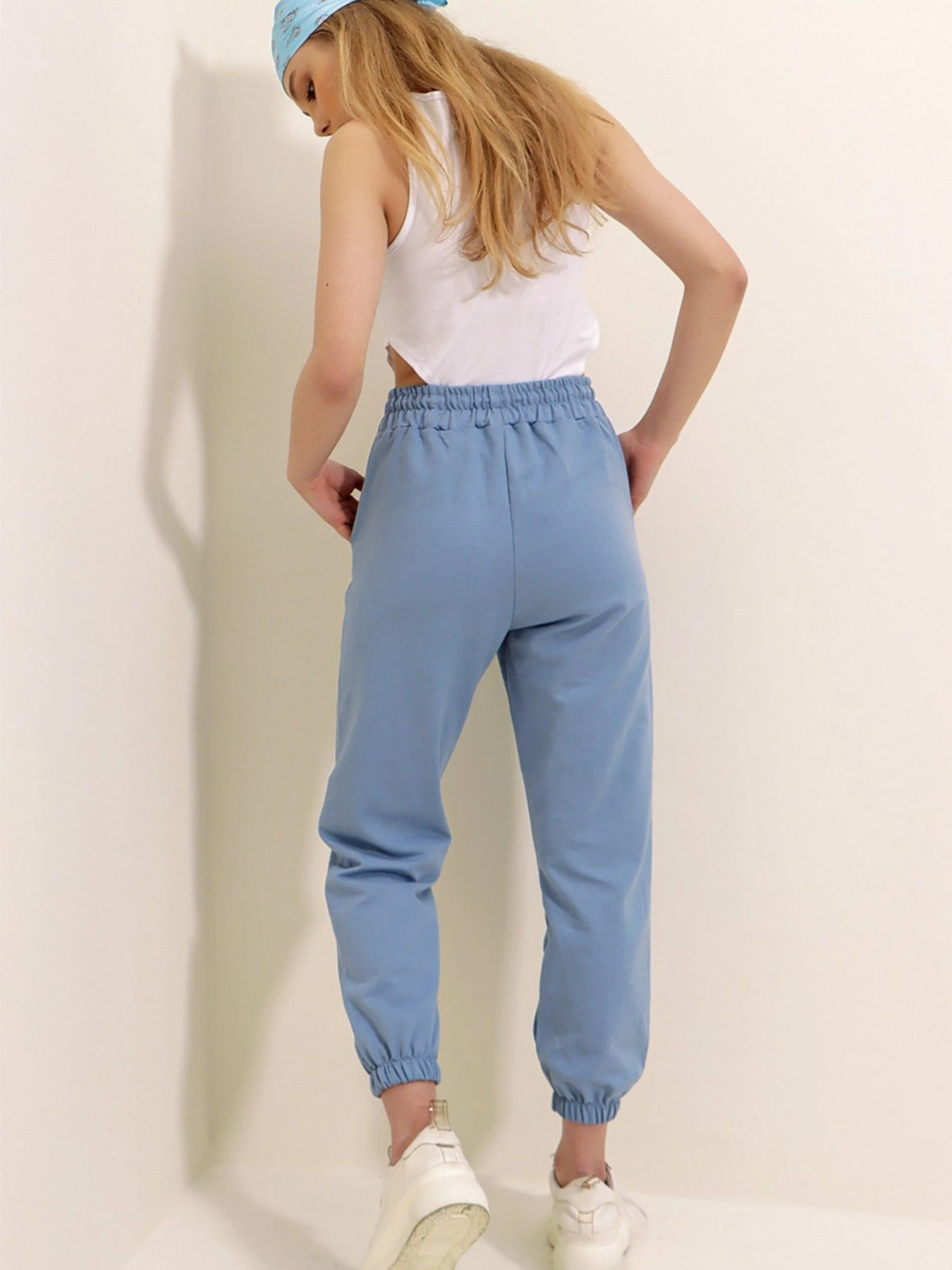 Брюки Trend Alacati Stili модель ALC-Y2933/GOK MAVISI Брюки Trend Alacati Stili модель ALC-Y2933/GOK MAVISI Фото