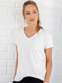 Футболки и поло Trend Alacati Stili модель ALC-1045-A/EKRU Фото