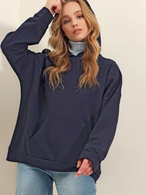 Худи и свитшоты Trend Alacati Stili модель ALC-531-009/LACiVERT Фото