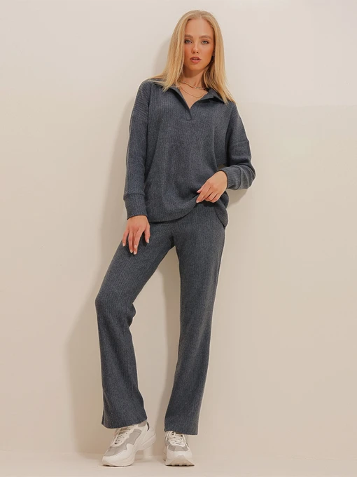 Костюмы Trend Alacati Stili модель ALC-796-001/Antrasit Фото