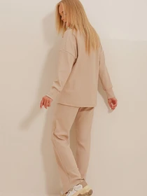 Костюмы Trend Alacati Stili модель ALC-796-001/Bej Фото