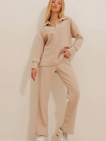 Костюмы Trend Alacati Stili модель ALC-796-001/Bej Фото