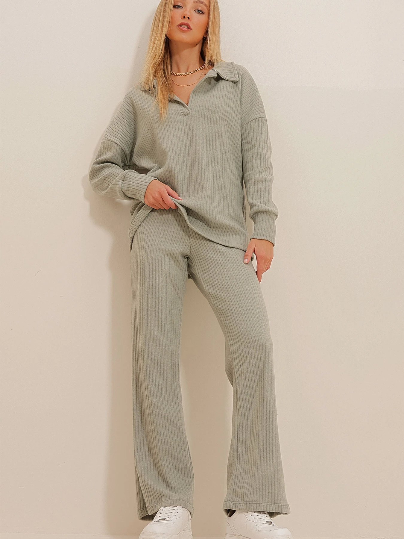 Костюмы Trend Alacati Stili модель ALC-796-001/Yesil Фото
