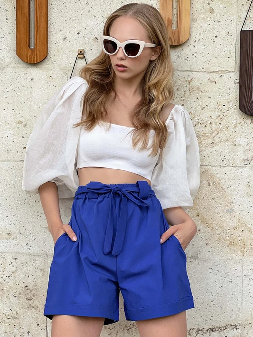 Шорты Trend Alacati Stili модель ALC-X8450/Saks Фото