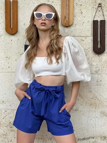 Шорты Trend Alacati Stili модель ALC-X8450/Saks Фото