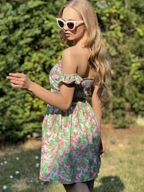 Платья Trend Alacati Stili модель ALC-X8879/Yesil Фото