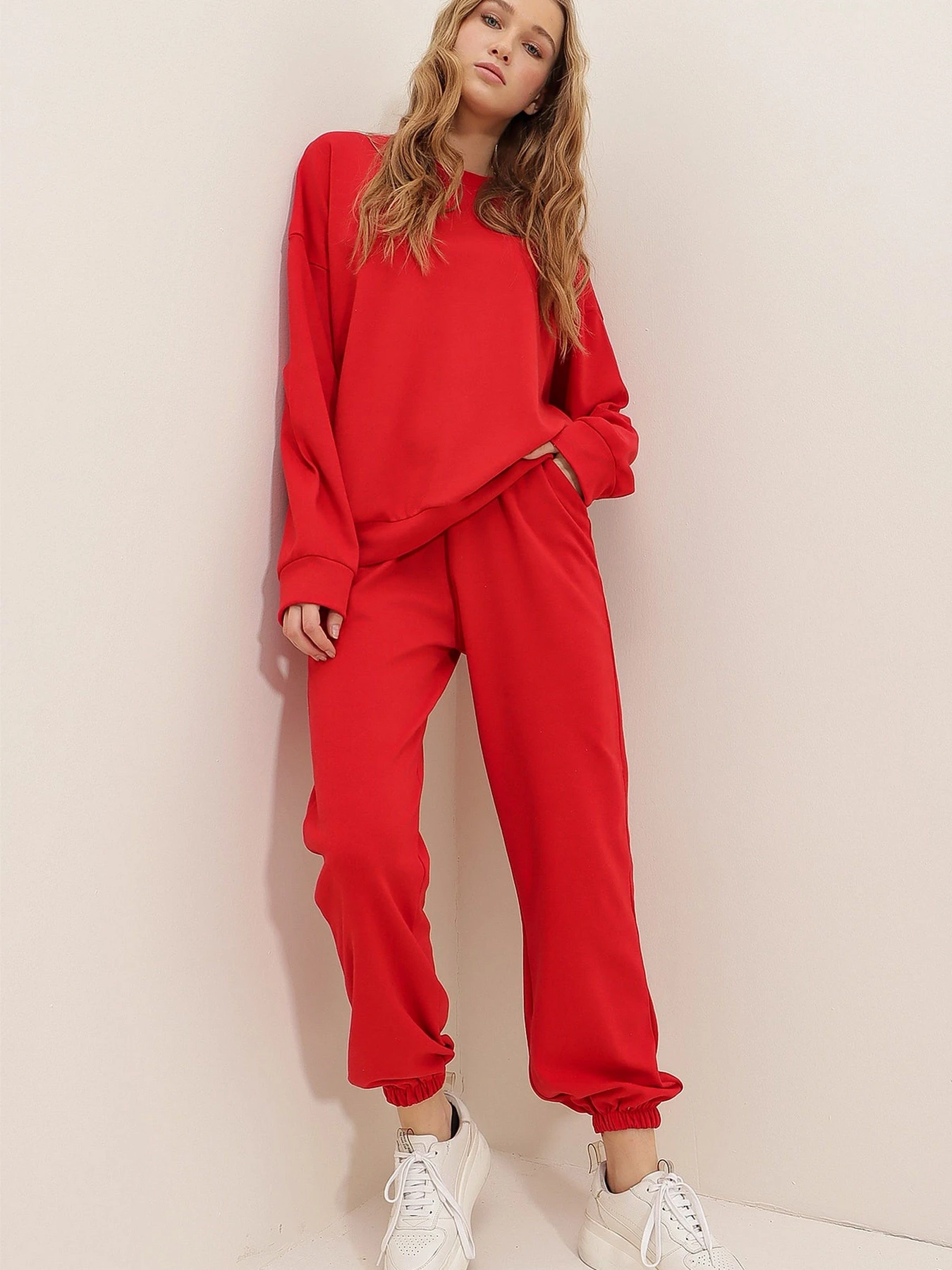 Костюми Trend Alacati Stili модель ALC-507-669-001/Kirmizi Фото