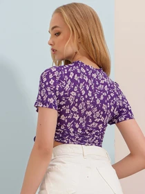 Рубашки Trend Alacati Stili модель ALC-639-001/Mor Фото