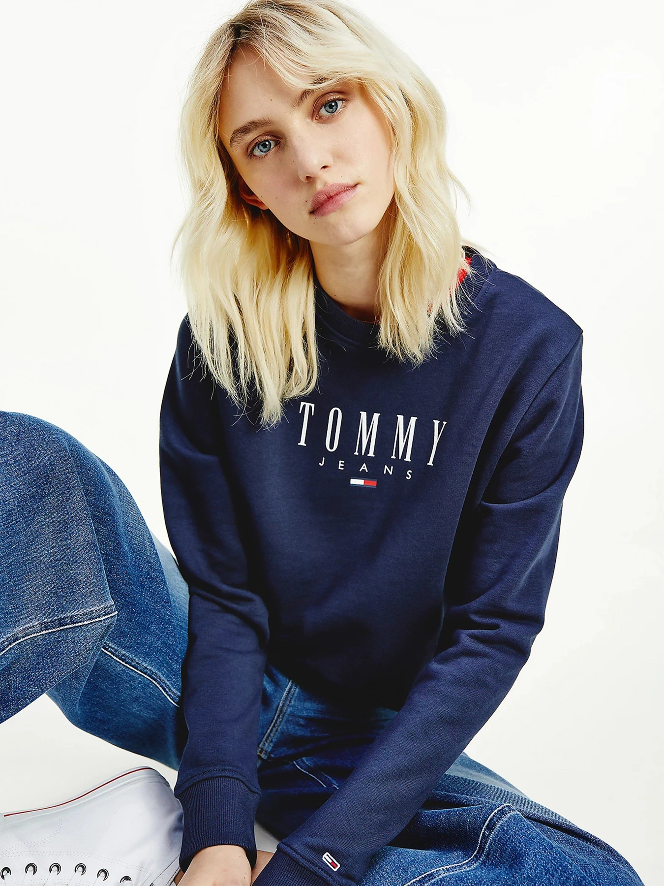 Худи и свитшоты Tommy Hilfiger модель DW0DW09918-C87 Худи и свитшоты Tommy Hilfiger модель DW0DW09918-C87 Фото