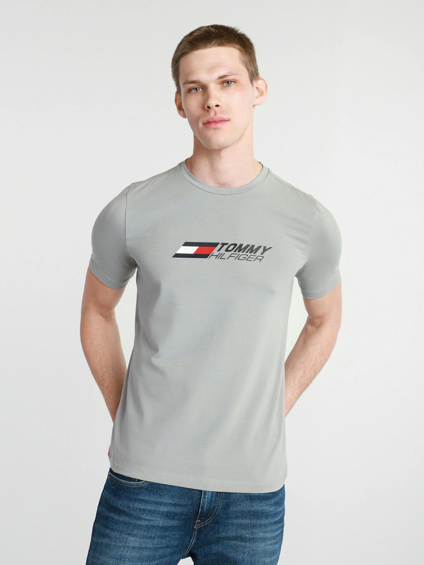 Футболки и поло Tommy Hilfiger модель MW0MW17282-PRT Футболки и поло Tommy Hilfiger модель MW0MW17282-PRT Фото
