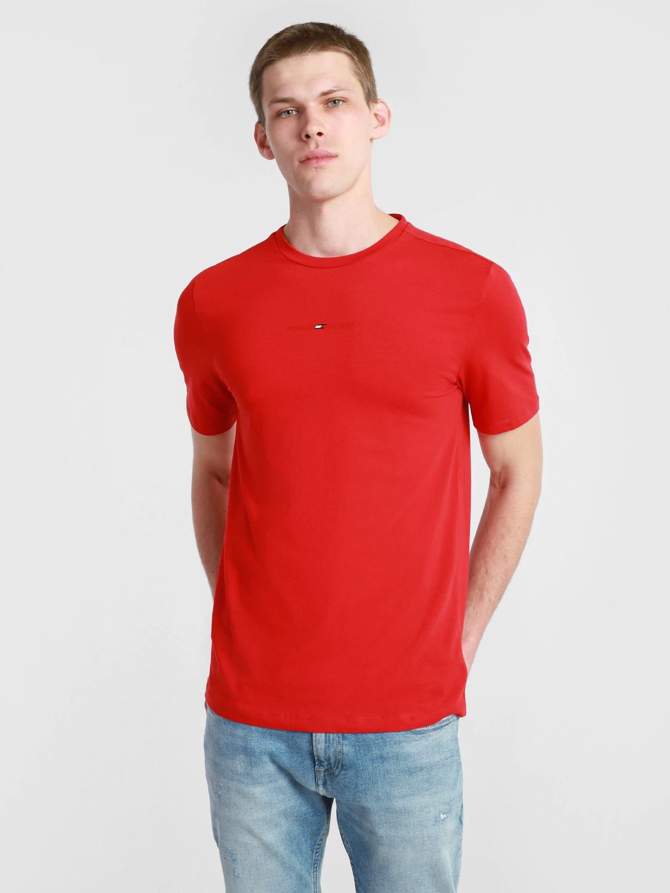 Футболки и поло Tommy Hilfiger модель MW0MW17373-XLG Футболки и поло Tommy Hilfiger модель MW0MW17373-XLG Фото