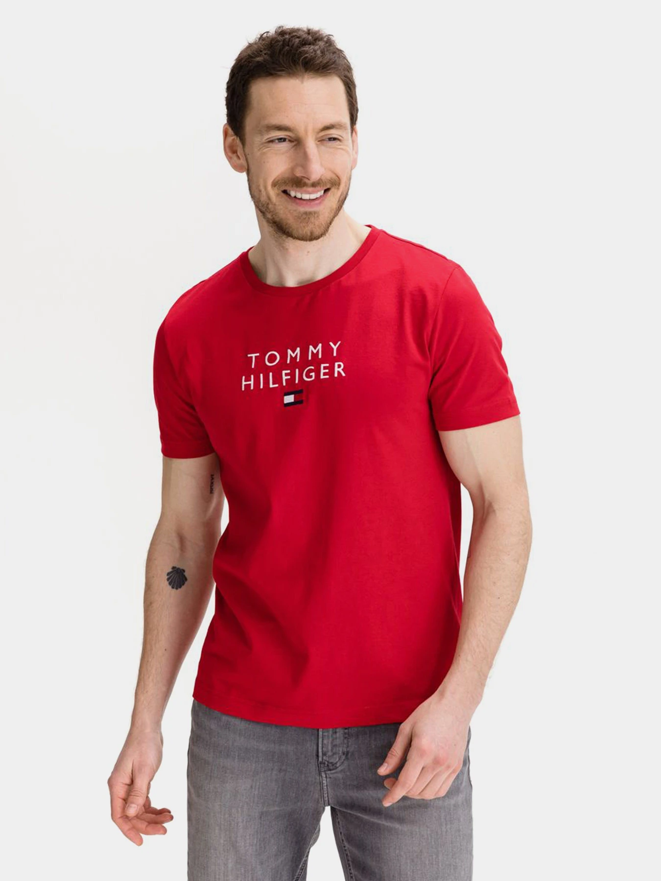 Футболки и поло Tommy Hilfiger модель MW0MW17663-XLG Футболки и поло Tommy Hilfiger модель MW0MW17663-XLG Фото