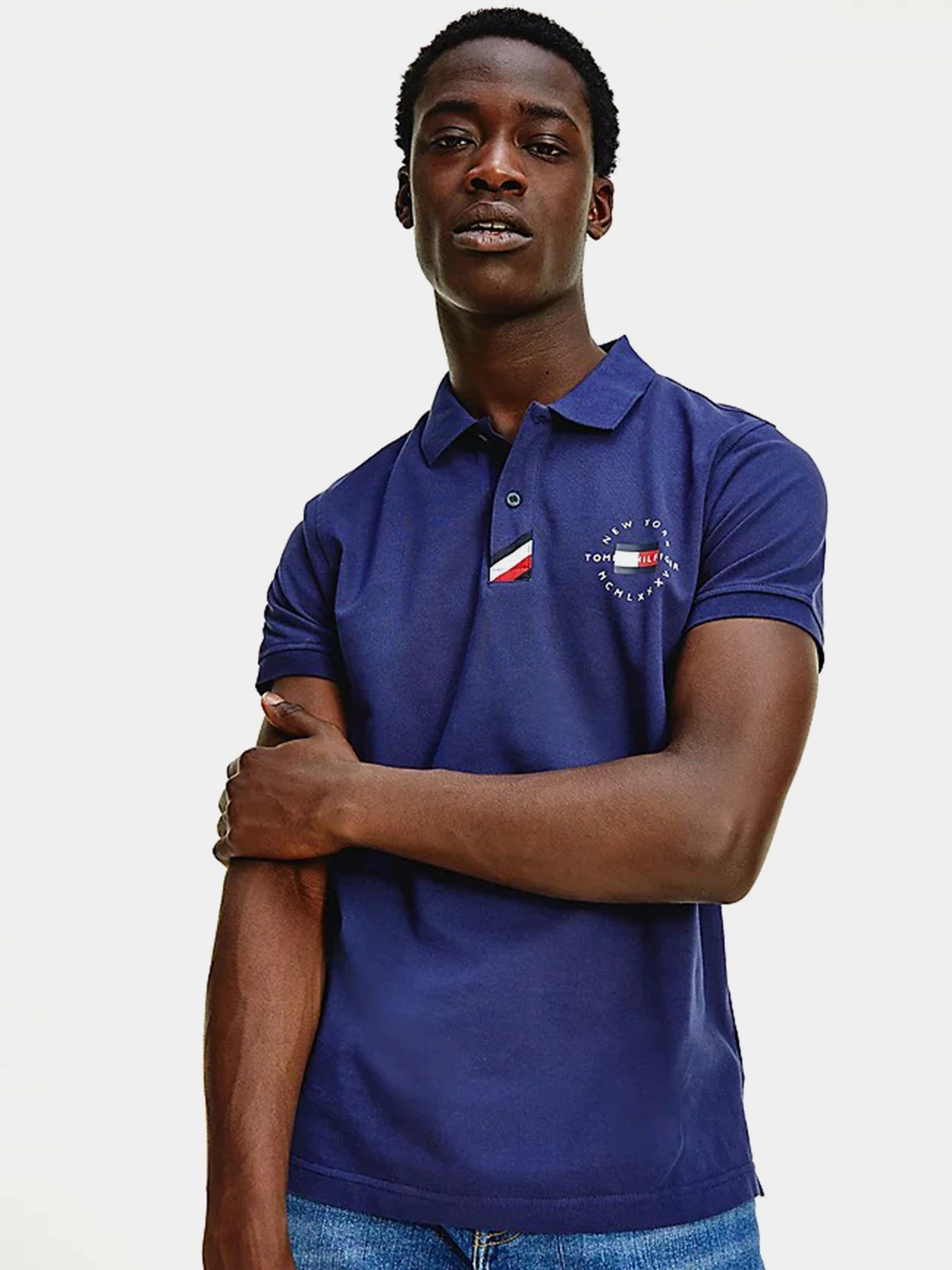 Футболки и поло Tommy Hilfiger Placket модель MW0MW17788-DY4 Фото