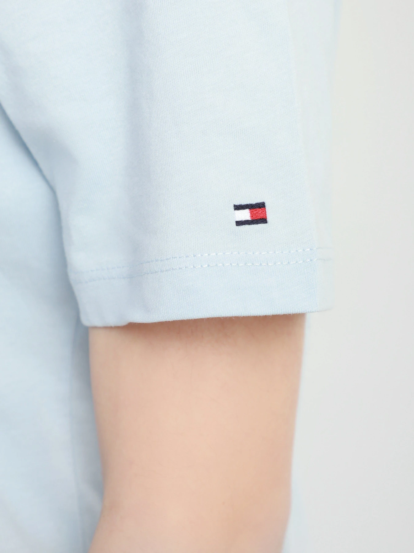 Футболки и поло Tommy Hilfiger модель WW0WW29980-C1O Футболки и поло Tommy Hilfiger модель WW0WW29980-C1O Фото