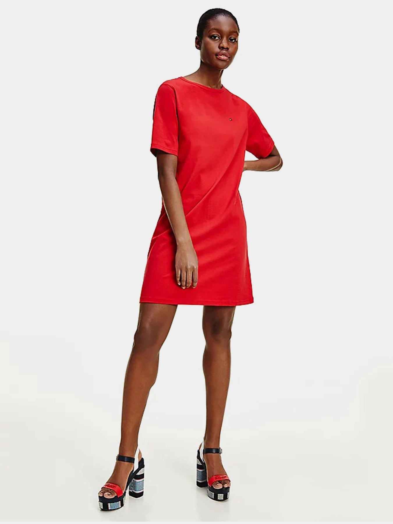 Платья Tommy Hilfiger SIGNATURE TAPE модель WW0WW30371-XLG Фото