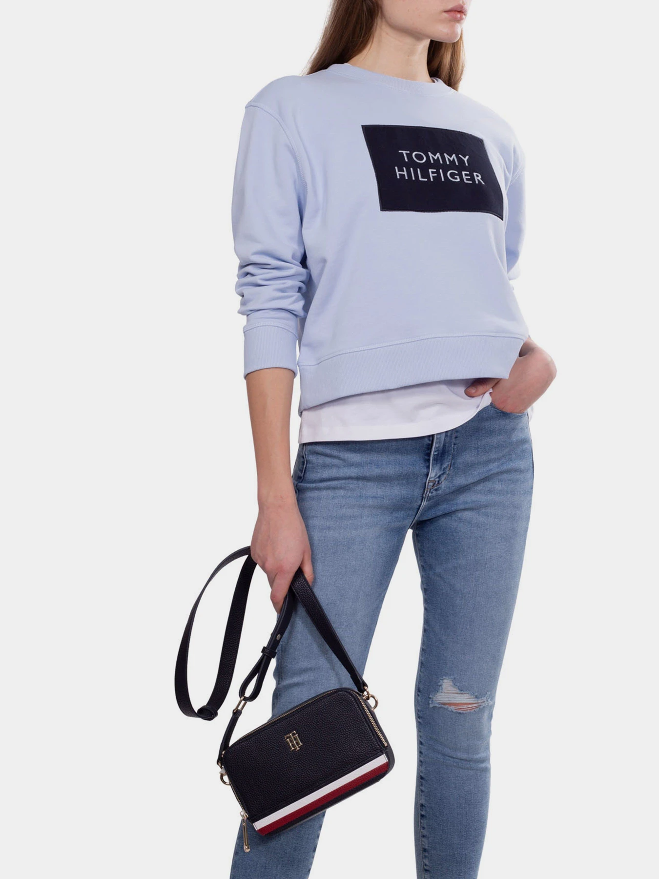 Худи и свитшоты Tommy Hilfiger модель WW0WW30391-C1O Фото