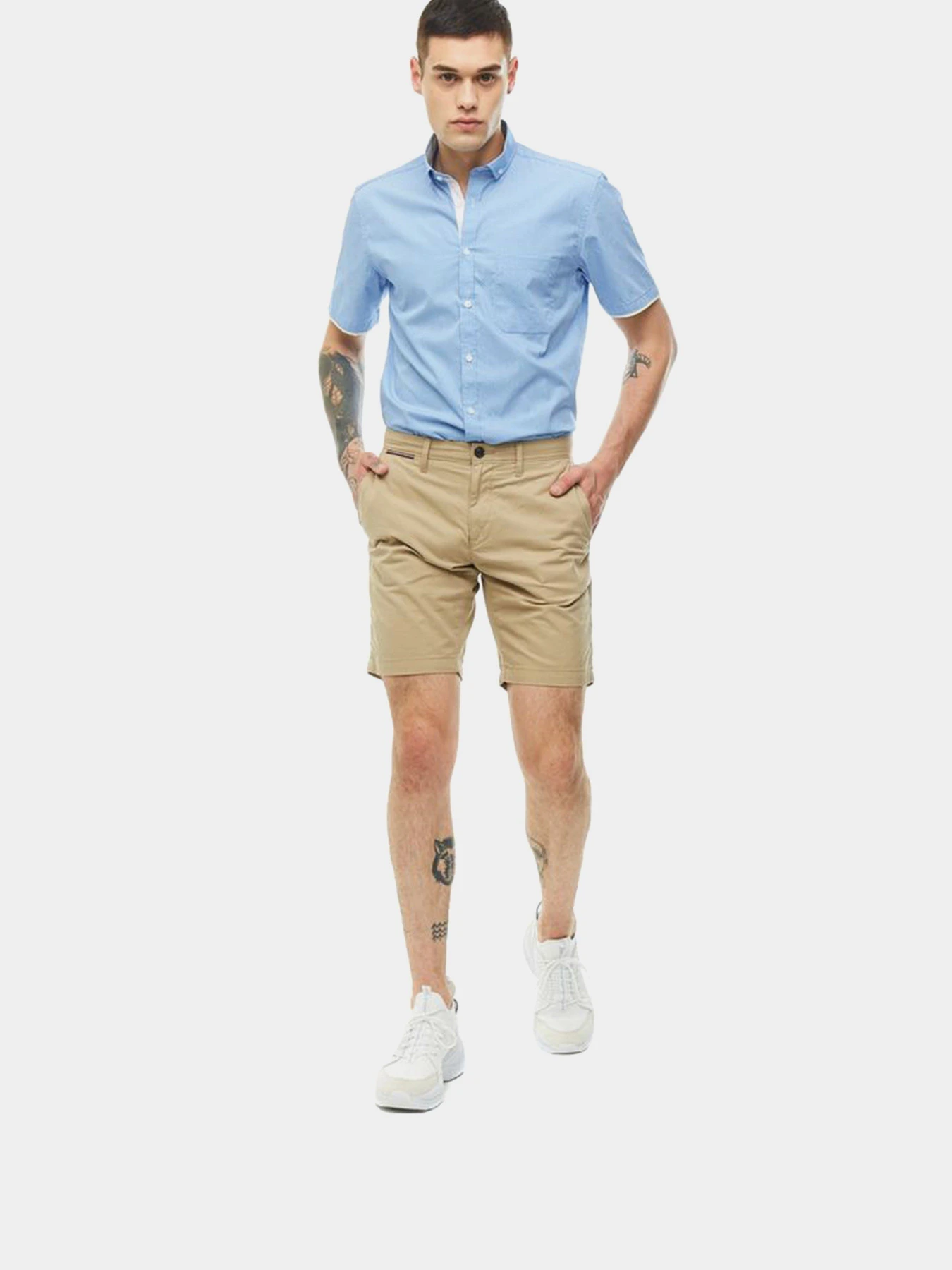 Шорти Tommy Hilfiger BROOKLYN модель MW0MW13536-AEG Шорти Tommy Hilfiger BROOKLYN модель MW0MW13536-AEG Фото