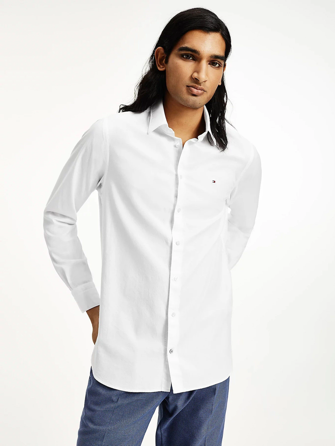 Сорочки Tommy Hilfiger модель MW0MW16445-YBR Сорочки Tommy Hilfiger модель MW0MW16445-YBR Фото