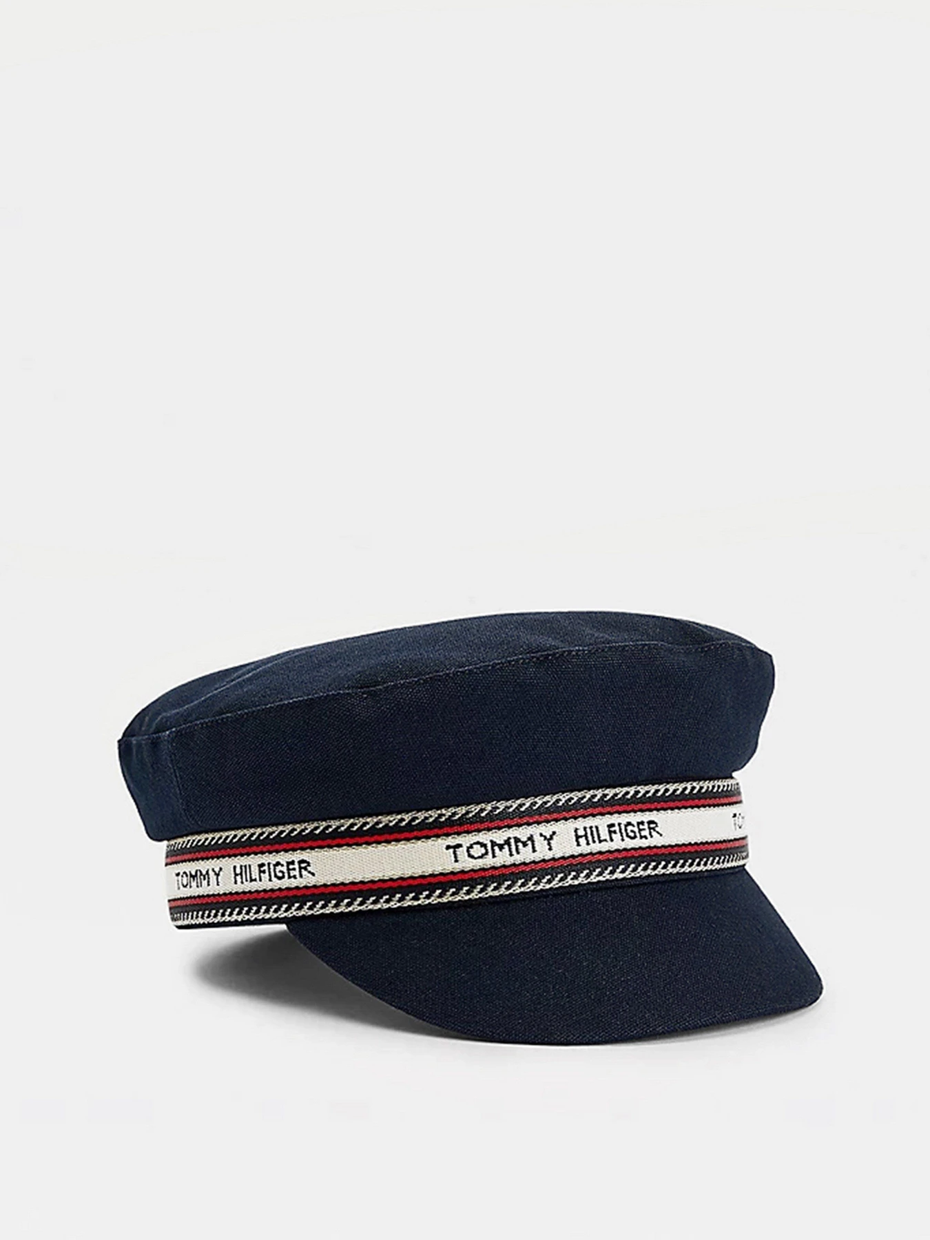 Шапки и кепки Tommy Hilfiger Th Logo Baker Boy модель AW0AW10254-DW5 Шапки и кепки Tommy Hilfiger Th Logo Baker Boy модель AW0AW10254-DW5 Фото