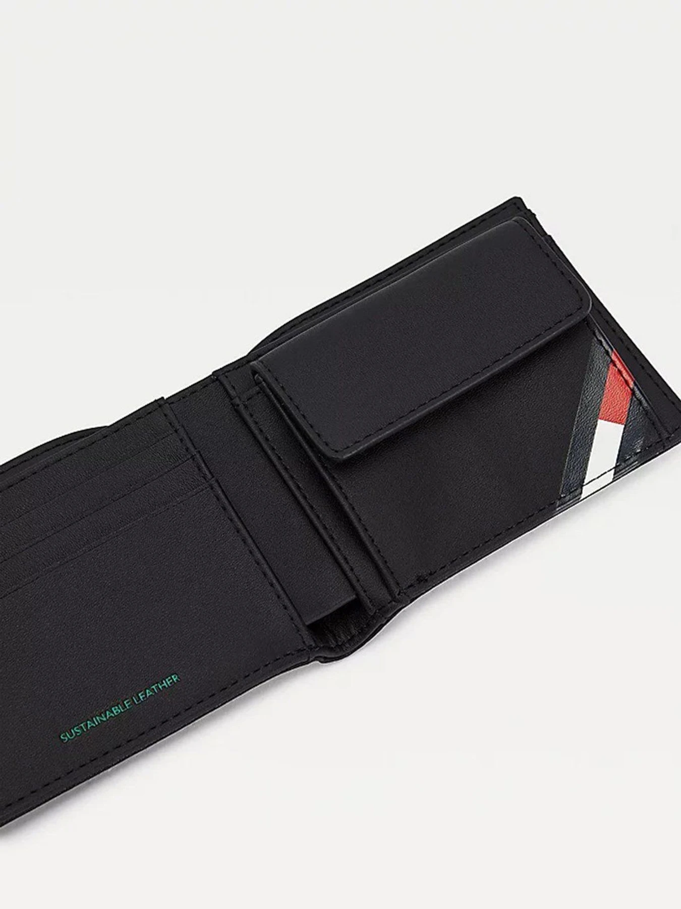 Гаманці Tommy Hilfiger Logo Card Coin Bifold модель AM0AM07603-BDS Гаманці Tommy Hilfiger Logo Card Coin Bifold модель AM0AM07603-BDS Фото