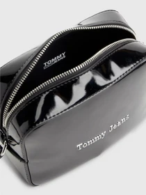 Сумки Tommy Hilfiger PATENT FINISH CROSSOVER CAMERA модель AW0AW14955-BDS Фото