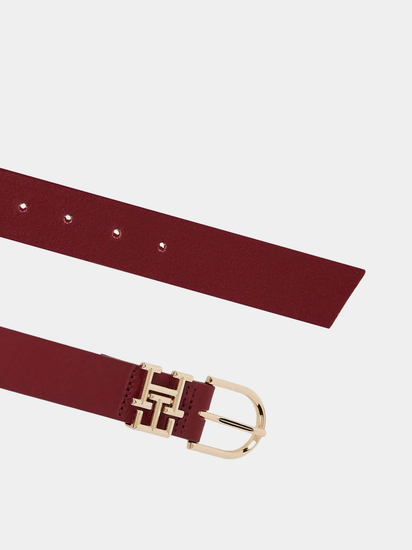 Ремни Tommy Hilfiger LUXE LEATHER MONOGRAM KEEPER модель AW0AW14943-XJS Фото