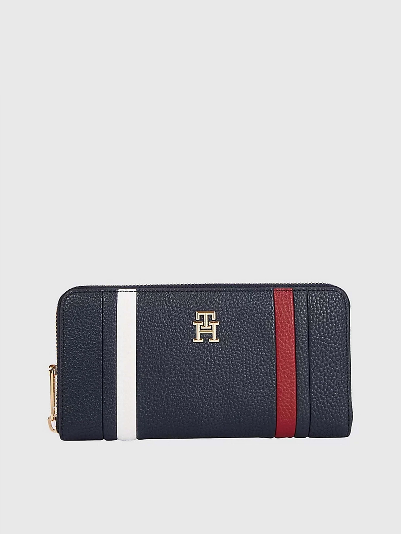 Кошельки Tommy Hilfiger SIGNATURE MONOGRAM LARGE ZIP-AROUND модель AW0AW15119-DW6 Кошельки Tommy Hilfiger SIGNATURE MONOGRAM LARGE ZIP-AROUND модель AW0AW15119-DW6 Фото