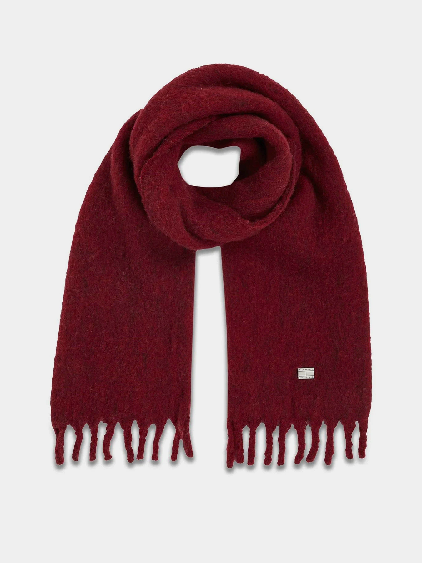 Шарфи та хустки Tommy Hilfiger Tjw Cosy Knit модель AW0AW15904-VLP Шарфи та хустки Tommy Hilfiger Tjw Cosy Knit модель AW0AW15904-VLP Фото
