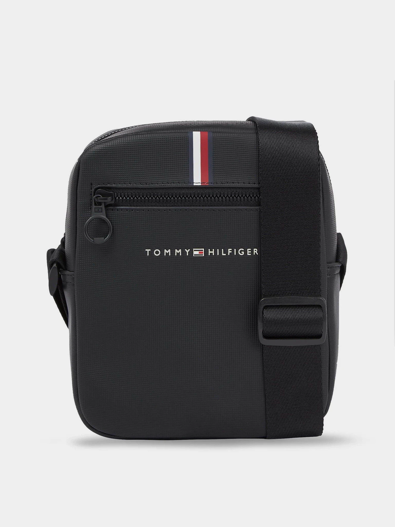 Сумки Tommy Hilfiger Th Essential Pique Mini Reporter модель AM0AM11544-BDS Сумки Tommy Hilfiger Th Essential Pique Mini Reporter модель AM0AM11544-BDS Фото