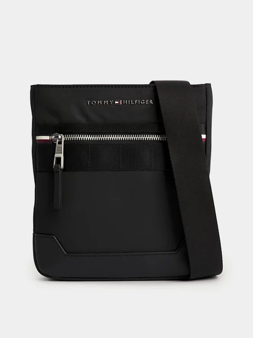 Сумки Tommy Hilfiger Th Elevated Nylon Mini Crossover модель AM0AM11570-BDS Фото
