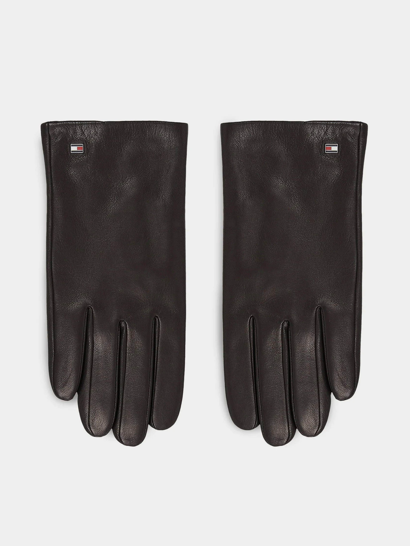 Перчатки и варежки Tommy Hilfiger Essential Flag Leather Gloves модель AM0AM11482-BDS Фото
