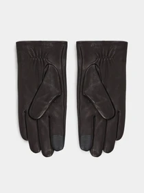 Перчатки и варежки Tommy Hilfiger Essential Flag Leather Gloves модель AM0AM11482-BDS Фото