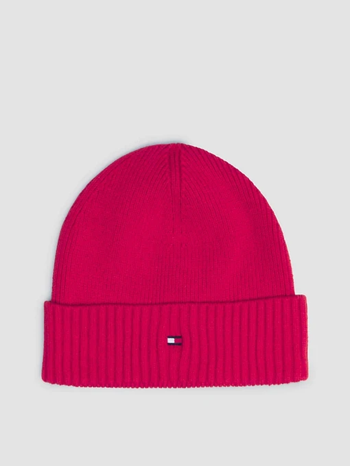 Шапки и кепки Tommy Hilfiger Essential Flag Beanie модель AM0AM10337-SNE Фото