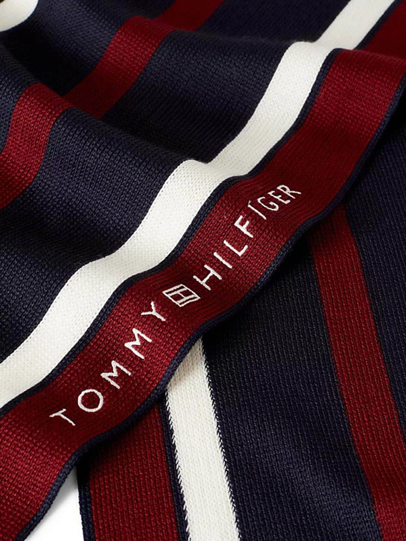 Шарфи та хустки Tommy Hilfiger Corporate Raschelle модель AM0AM11493-DW6 Шарфи та хустки Tommy Hilfiger Corporate Raschelle модель AM0AM11493-DW6 Фото